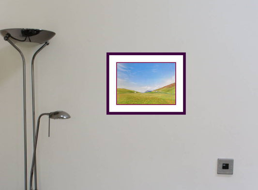 Blue Mountain Landscape, Isle of Skye, Scotland - Rhia Janta-Cooper Fine Art