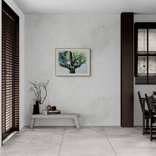 Cherry Tree Painting Acrylic on Canvas - Rhia Janta-Cooper Fine Art