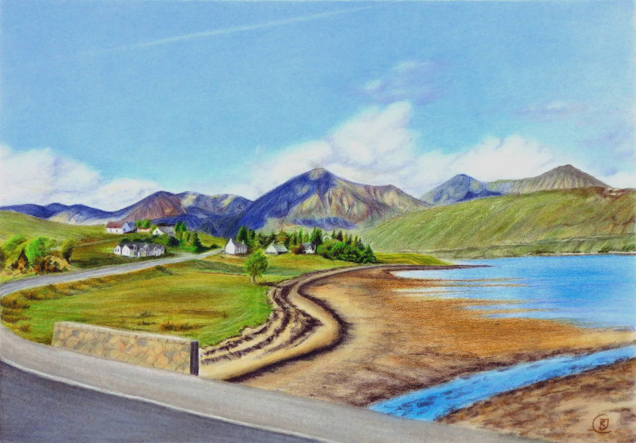 I Love Isle of Skye, Scottish Landscape - Rhia Janta-Cooper Fine Art
