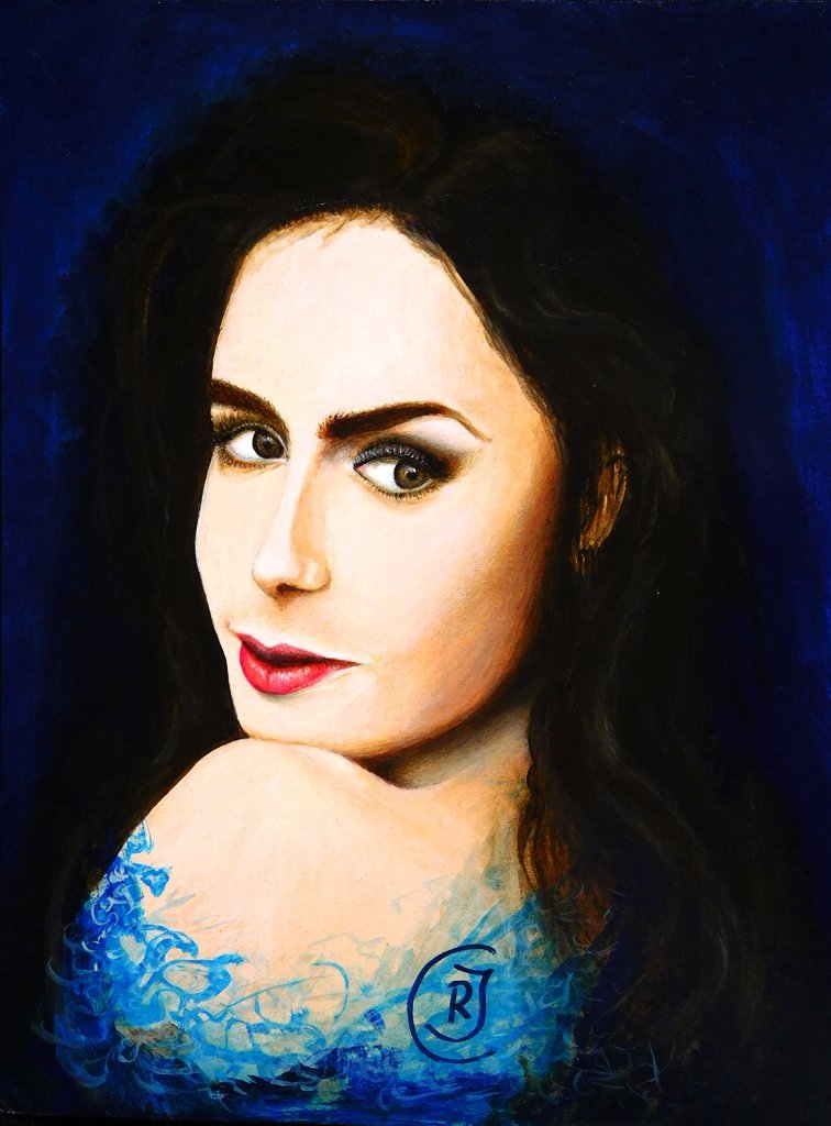Monique, a portrait - Rhia Janta-Cooper Fine Art