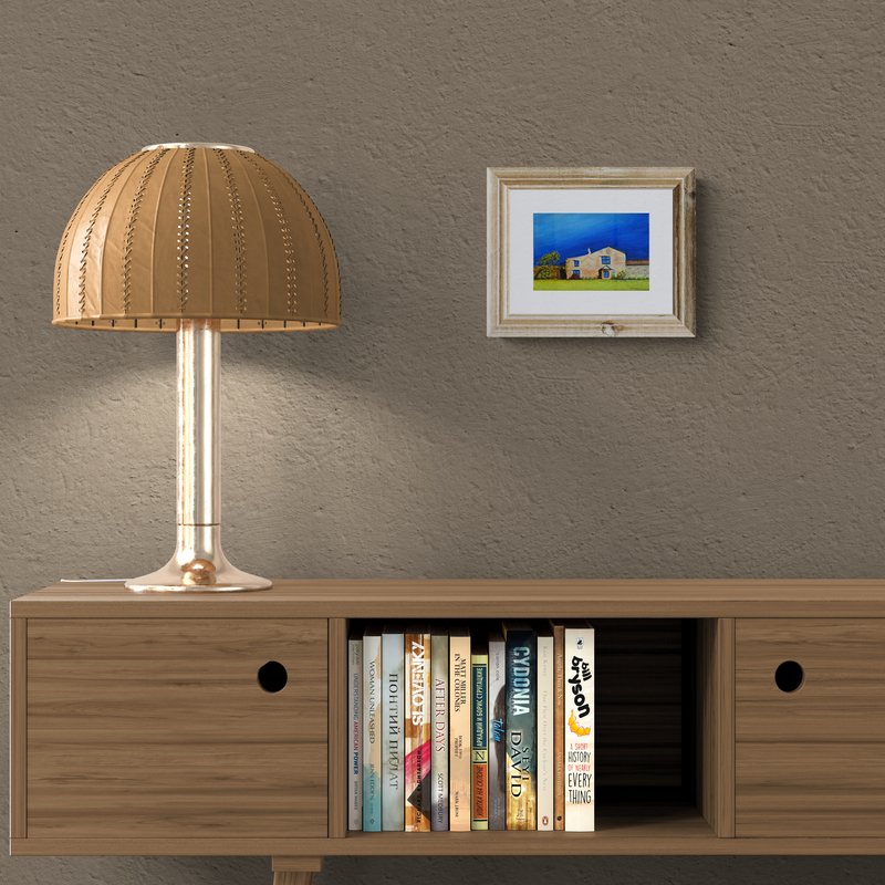 My North Yorkshire Cottage, a small painting - Rhia Janta-Cooper Fine Art