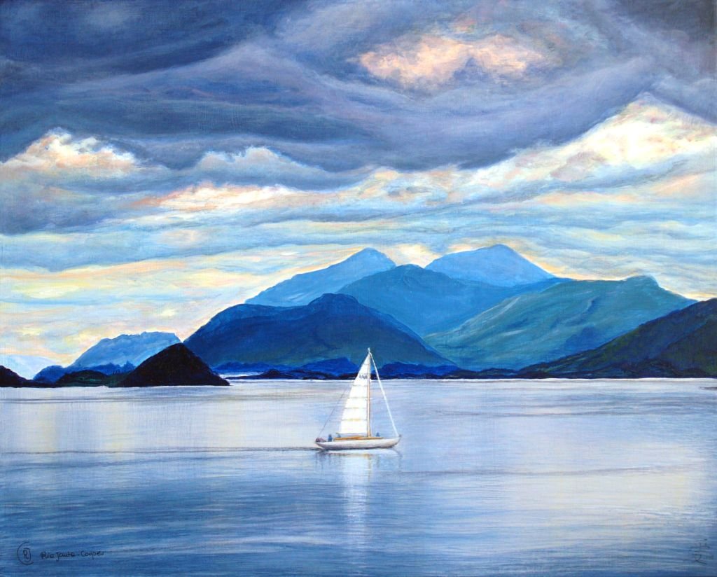 Scenic Scotland - The Sound of Mull - Rhia Janta-Cooper Fine Art
