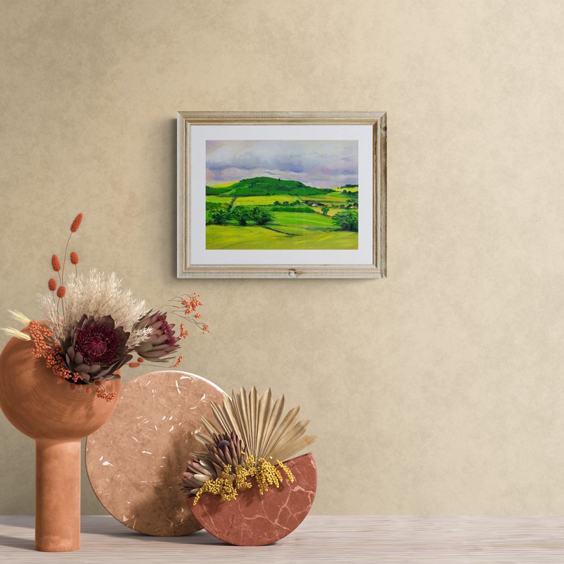 Scotland is not Far Away original painting - Rhia Janta-Cooper Fine Art