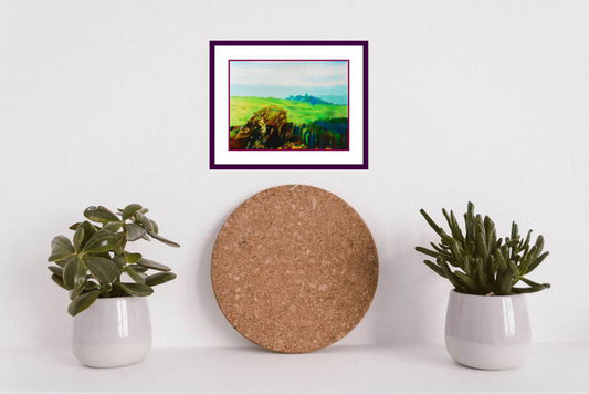 Slow Imagined Landscape - drawing - Rhia Janta-Cooper Fine Art