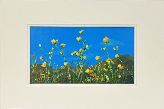Spring Feeling - small painting - Rhia Janta-Cooper Fine Art