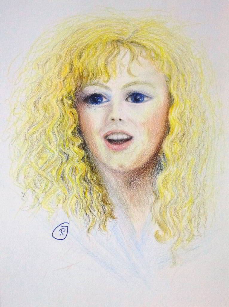Sunny Smile Sketch - Rhia Janta-Cooper Fine Art