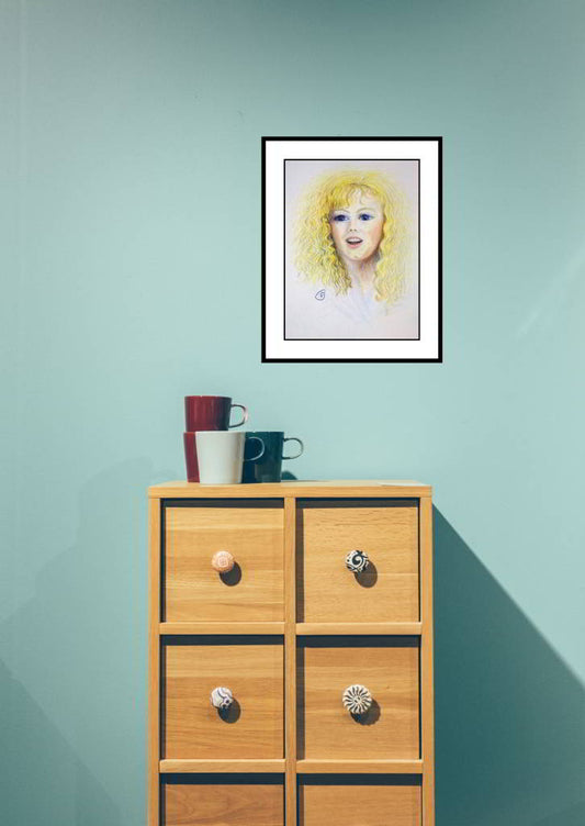 Sunny Smile Sketch - Rhia Janta-Cooper Fine Art