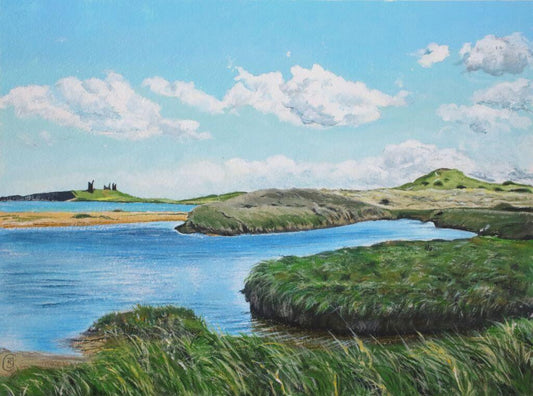 Embleton Beach 6, original painting - Rhia Janta - Cooper Fine Art