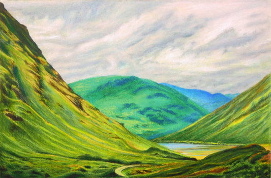 Landscape in the Scottish Mountains - Glen Coe - Rhia Janta-Cooper Fine Art