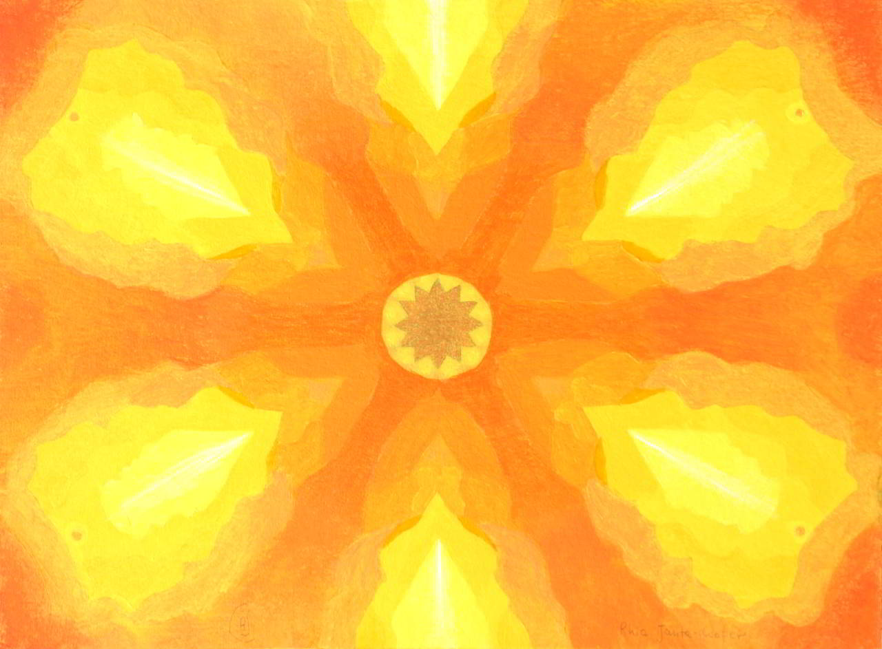 Pure Sunshine: A Brilliant Reflection - Rhia Janta-Cooper Fine Art